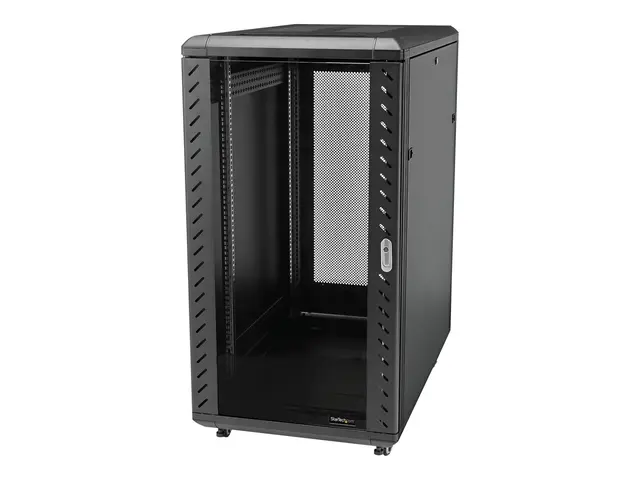 StarTech.com 22U Server Rack Cabinet with secure locking door - 4 ...