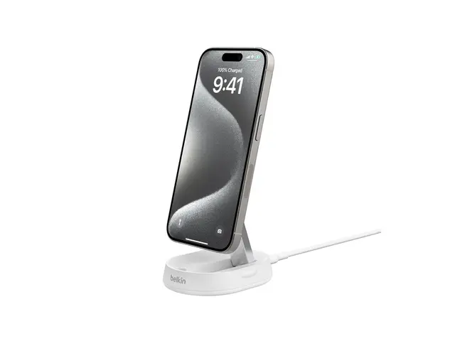 Belkin BoostCharge Pro - Trådløst ladestativ magnetisk, konvertibe...