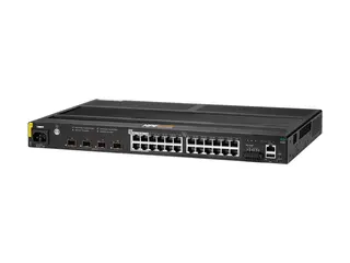 HPE Aruba 4100i - Switch - 20 x 10/100/1000 (PoE Class 4) + 4 x 10/100/1000 (PoE Class 6) + 4 x SFP+ rackmonterbar - PoE Class 4 / PoE Class 6