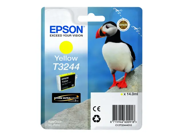 Epson T3244 - 14 ml - gul - original - blekkpatron - for SureColor...