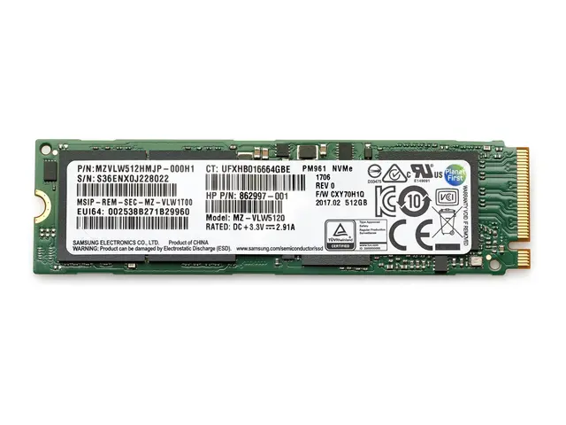 HP - SSD 1 TB intern M.2 2280 PCIe 4.0 x4 (NVMe) for Z1 G8, G9; El...