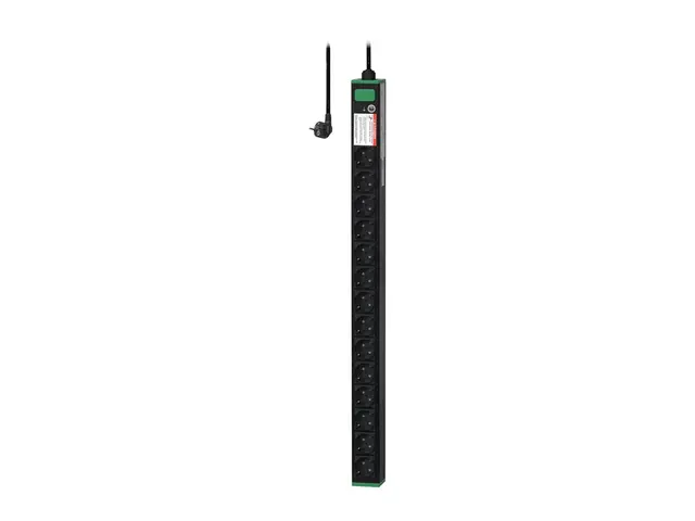 APC Easy Rack PDU Basic vertical 1-phase 3.7 kW 230 V 16 A 14 x SCHUKO sockets SCHUKO 16 A 