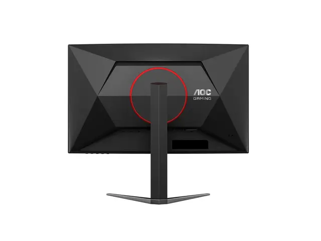 AOC Gaming CQ27G4Z2 - LED-skjerm - gaming kurvet - 27" - 2560 x 1440 QHD @ 260 Hz - Fast VA - 350 cd/m² - 3000:1 - DisplayHDR 400 - 0.3 ms - 2xHDMI, DisplayPort - svart, rød 