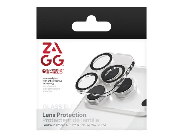 ZAGG InvisibleShield Glass Elite - Linsebeskytter for mobiltelefon...