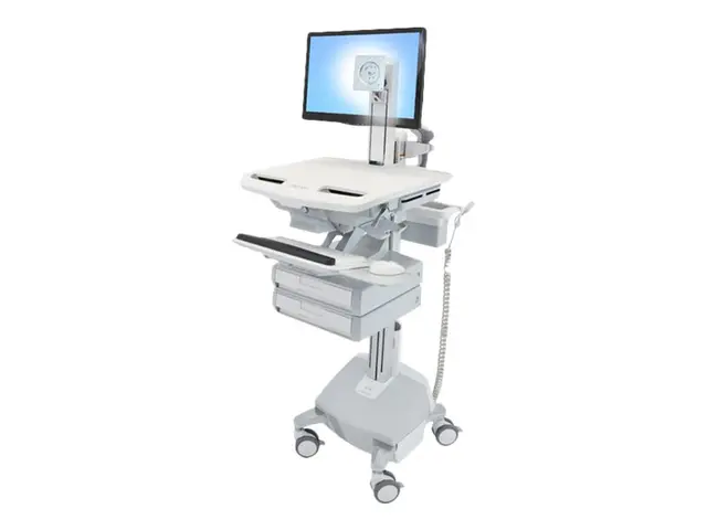 Ergotron StyleView - Vogn - for LCD-skjerm / PC-utstyr - medisinsk...