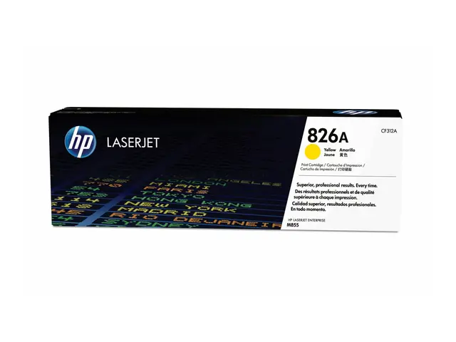 HP 826A - Gul - original - LaserJet - tonerpatron (CF312A) - for C...