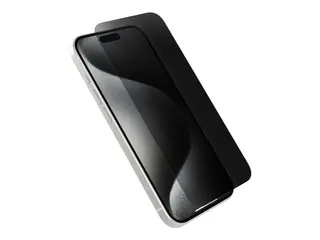 OtterBox Premium Pro - Skjermbeskyttelse for mobiltelefon glass - med personvernsfilter - blank - for Apple iPhone 16 Pro Max