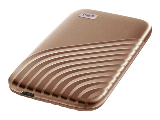 WD My Passport SSD WDBAGF0010BGD - kryptert 1 TB ekstern (bærbar) ...