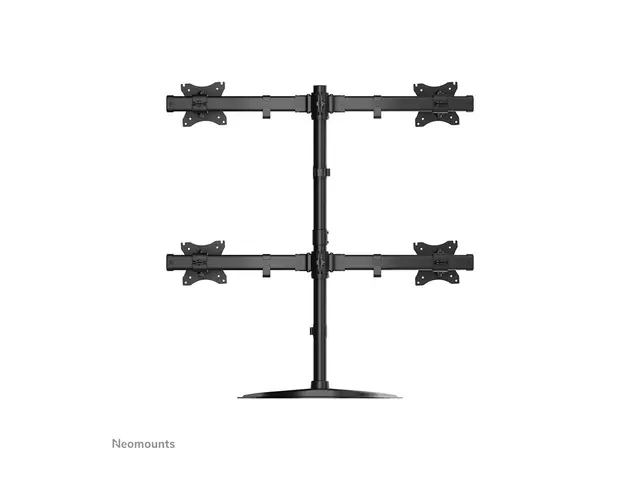 Neomounts NM-D335D4 - Stativ full bevegelse for 4 LCD-skjermer sva...