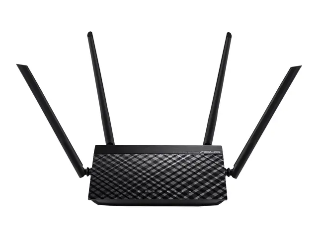 ASUS RT-AC1200 V2 - trådløs ruter 4-portssvitsj Wi-Fi 5 Dobbeltbånd