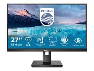 Philips S-line 275S1AE - LED-skjerm 27&quot; - 2560 x 1440 QHD @ 75 Hz - IPS - 250 cd/m&#178; - 1000:1 - 4 ms - HDMI, DVI-D, DisplayPort - h&#248;yttalere - svart tekstur