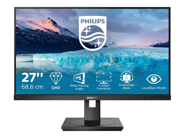 Philips S-line 275S1AE - LED-skjerm - 27" - 2560 x 1440 QHD @ 75 H...
