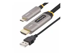 Startech 50ft (15.2m) USB-C to HDMI 2.0 Active Optical Cable, 4K 60Hz HDMI-kabel - 15.2 m