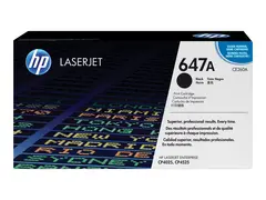 HP 647A - Svart - original - LaserJet tonerpatron (CE260A) - for Color LaserJet Enterprise CM4540, CP4025, CP4525