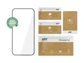 Key Eco - Skjermbeskyttelse for mobiltelefon kant-til-kant - 2.5D - glass - rammefarge svart - for Apple iPhone Air