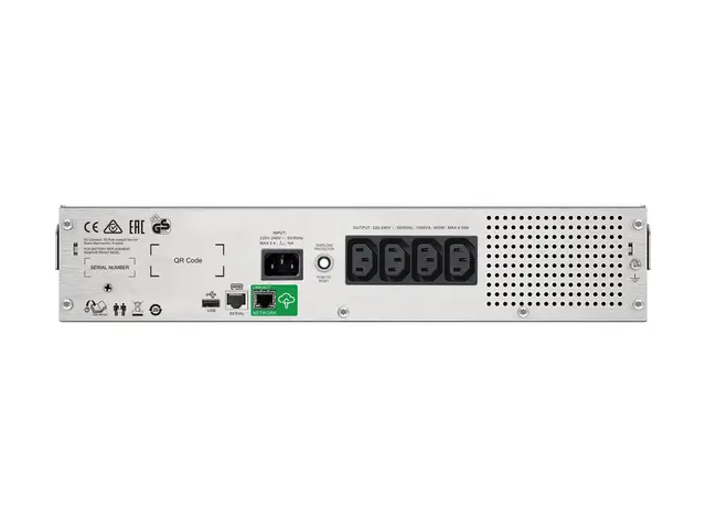 APC Smart-UPS C - UPS (kan monteres i rack) - AC 230 V - 600 watt ...