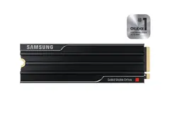 Samsung 9100 PRO MZ-VAP8T0 - SSD - kryptert 8 TB - intern - M.2 2280 - PCI Express 5.0 x4 (NVMe) - 256-bit AES - TCG Opal Encryption 2.0 - integrert kjøle - svart