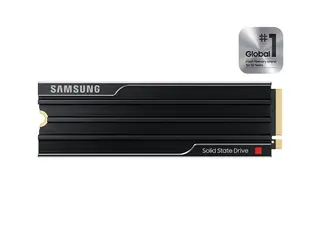 Samsung 9100 PRO MZ-VAP8T0 - SSD - kryptert 8 TB - intern - M.2 2280 - PCI Express 5.0 x4 (NVMe) - 256-bit AES - TCG Opal Encryption 2.0 - integrert kjøle - svart