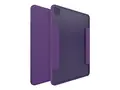 OtterBox Symmetry Folio Series Lommebok for nettbrett - polykarbonat, syntetisk gummi - fantasi (klar/lilla) - for Apple 13-inch iPad Pro (M4)
