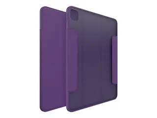 OtterBox Symmetry Folio Series - Lommebok for nettbrett polykarbonat, syntetisk gummi - fantasi (klar/lilla) - for Apple 13-inch iPad Pro (M4)