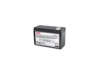 APC Replacement Battery Cartridge #110 - UPS-batteri 1 x batteri - blysyre - svart - for P/N: BE650G2-CP, BE650G2-FR, BE650G2-GR, BE650G2-IT, BE650G2-SP, BE650G2-UK, BR650MI