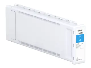 Epson T50M2 - 700 ml - cyan - original blekkpatron - for SureColor SC-T7700D