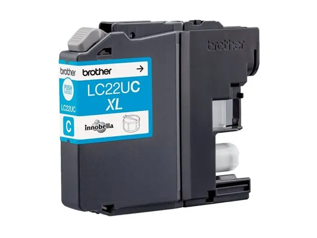 Brother LCLC22UC - XL cyan original blekkpatron for DCP-J785DW, MF...