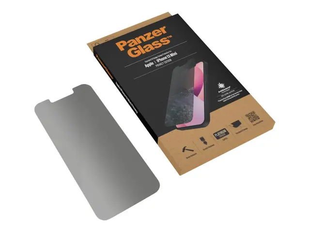 PanzerGlass - Skjermbeskyttelse for mobiltelefon - glass - med per...