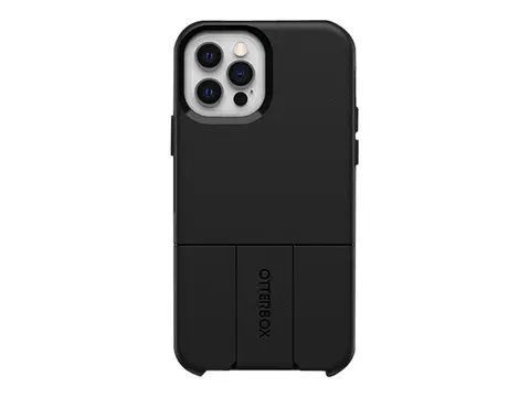 OtterBox uniVERSE Series - Baksidedeksel for mobiltelefon polykarbonat - svart - for Apple iPhone 12, 12 Pro