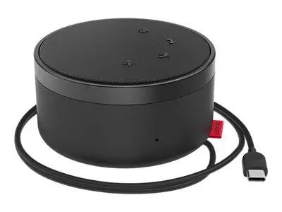 Lenovo Go - Høyttalende håndfri telefon kablet USB-C tordensvart, ...