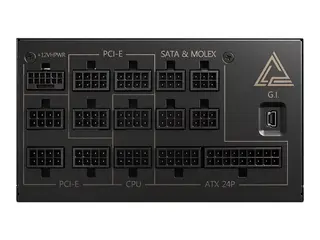 MSI MEG Ai1300P PCIE5 - Str&#248;mforsyning (intern) ATX12V / EPS12V - 80 PLUS Platinum - AC 100-240 V - 1300 watt - aktiv PFC