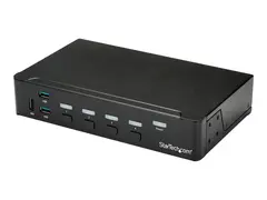 StarTech.com 4 Port HDMI KVM - HDMI KVM Switch 1080p - USB 3.0 &amp; Audio Support - KVM Video Switch (SV431HDU3A2) - KVM / lyd / USB-svitsj - 4 porter - rackmonterbar