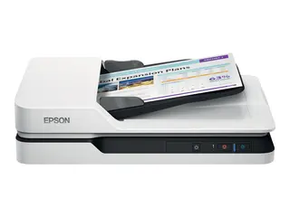 Epson WorkForce DS-1630 - Dokumentskanner Dupleks - A4 - 1200 dpi x 1200 dpi - inntil 25 spm (mono) / inntil 25 spm (farge) - ADF (50 ark) - inntil 1500 skann pr. dag - USB 3.0