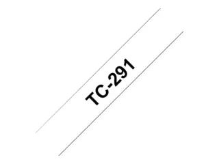 Brother - Svart, hvit - Rull (0,9 cm) 1 kassett(er) laminert teip for P-Touch PT-15, PT-20, PT-2000, PT-3000, PT-500, PT-5000, PT-6, PT-8, PT-8E