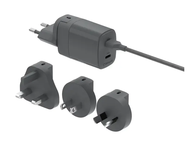 Unisynk - Strømadapter (4x strømkontaktadapter) 35 watt Fast Charg...