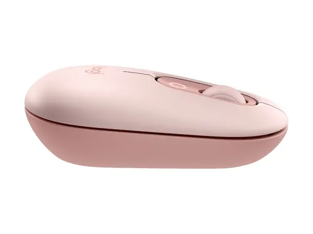 Logitech POP - Mus tilpassbar emoji optisk 4 knapper trådløs Bluet...
