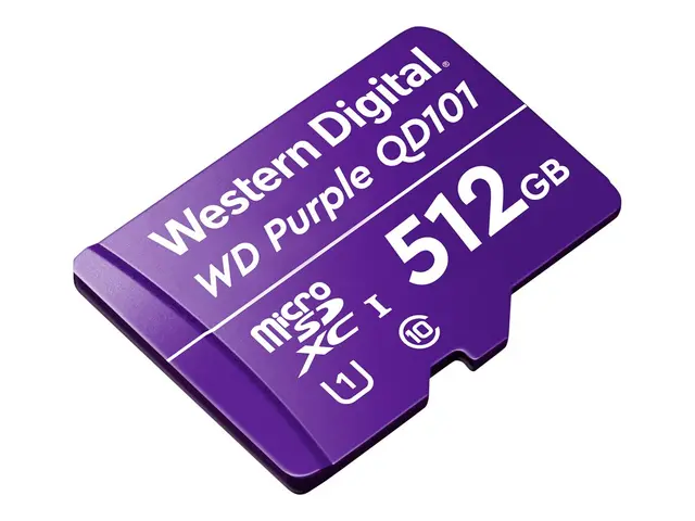 WD Purple SC QD101 WDD512G1P0C - Flashminnekort - 512 GB - UHS-I U...