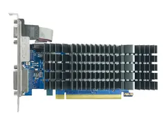 ASUS GeForce GT 710 EVO - Grafikkort GF GT 710 - 2 GB DDR3 - PCIe 2.0 lav profil - DVI, HDMI, D-Sub - uten vifte