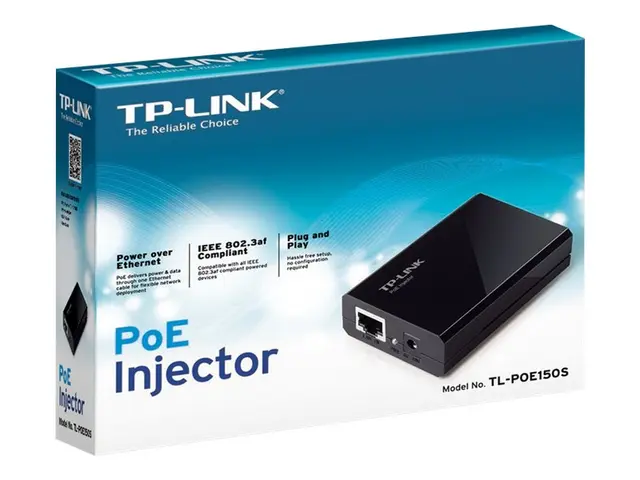 TP-Link TL-POE150S - Strøminjektor - utgangskontakter: 1