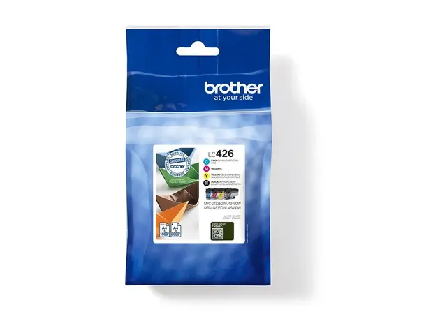 Brother LC426 - 4-pack svart, gul, cyan, magenta original blekkpat...