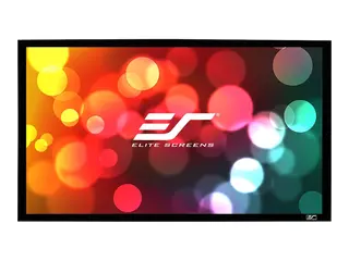 Elite Screens SableFrame Series - Projeksjonsskjerm veggmonterbar - 120" (305 cm) - 16:9 - CineGrey 3D - svart