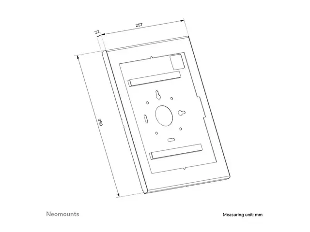 Neomounts - Monteringskomponent (hylster) - for nettbrett - låsbar...