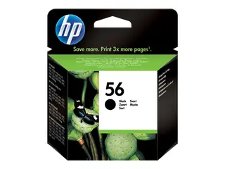 HP 56 - 19 ml - svart - original - blekkpatron for Deskjet 450, 55XX; Officejet 6110; Photosmart 7150, 7350, 7550; psc 21XX, 2210
