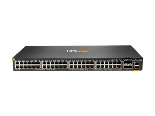 HPE Aruba 6300F - Switch - L3 - Styrt - 48 x 10/100/1000 (PoE+) + ...