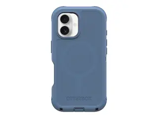 OtterBox Defender Series - Baksidedeksel for mobiltelefon MagSafe-samsvar - silikon - babybl&#229; jeans (bl&#229;) - for Apple iPhone 16