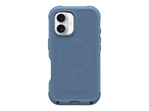 OtterBox Defender Series - Baksidedeksel for mobiltelefon MagSafe-samsvar - silikon - babybl&#229; jeans (bl&#229;) - for Apple iPhone 16