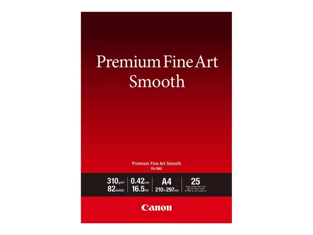 Canon Premium Fine Art FA-SM2 - Glatt 16,5 mille A4 (210 x 297 mm)...