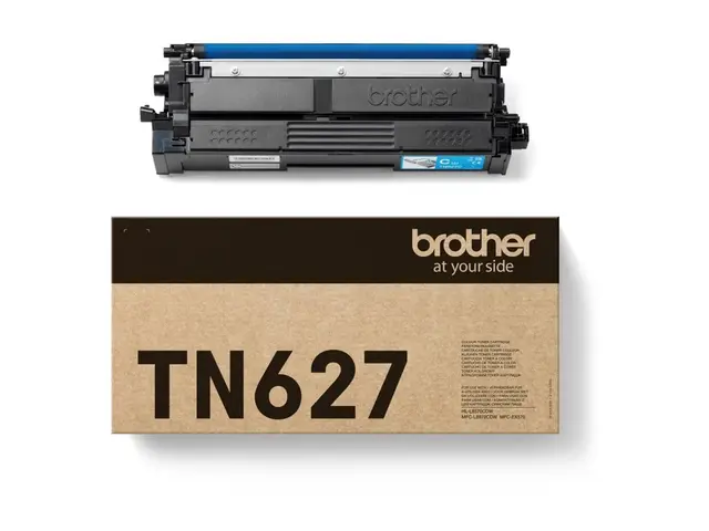 Brother TN627C - Ultra Jumbo cyan original boks tonerpatron for HL...