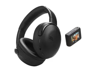 JBL Tour ONE M3 SMART TX - Hodetelefoner med mikrofon full størrelse - Bluetooth - trådløs, kablet - aktiv støydemping - 3,5 mm jakk, USB-C - svart - Zoom Certified