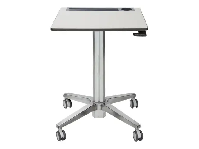 Ergotron LearnFit Tall - Stående skrivebord mobil rektangulær hvit...